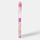 Girly Chic Waterverf Floral - Gepersonaliseerd Case-Mate iPhone Case (Achterkant / Rechts)