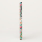 Girly Chihuahua  Floral Pattern Case-Mate iPhone Case (Achterkant/links)