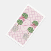 Girly Chinoiserie Ginger Jar Topiary Servet (Hoek)