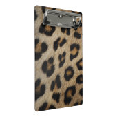 Girly chique luipaard bont dier print patroon tren mini klembord (Schuin)