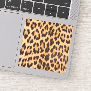 Girly chique wilde safari dier luipaard print sticker