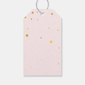 Girly Christmas Gift Label Cadeaulabel (Achterkant)