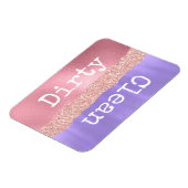 Girly Clean Vuil Vaatwasser Magneet (Linkerzijde)