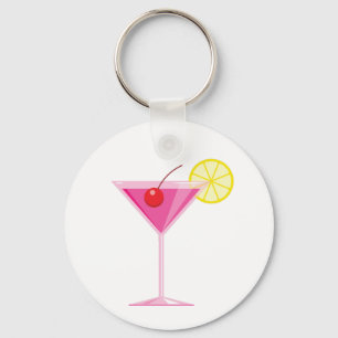 Girly Cocktail Sleutelhanger