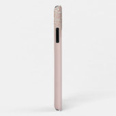 Girly Crown Princess, Roos Gold Glitter Bokeh Case-Mate iPhone Case (Achterkant/rechts)