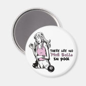 Girly Cue Magneet (Voorkant / Achterkant)