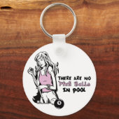 Girly Cue Sleutelhanger (Voorkant)