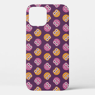 Girly Cute Bugs Pattern iPhone 12 Pro Hoesje