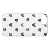 Girly Cute Cat Pattern Case-Mate iPhone Case (Achterkant (Horizontaal))