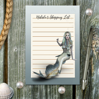 Girly Cute Mermaid Post-it® Notes