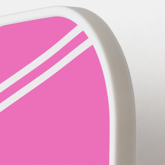 Girly Design Pinky gepersonaliseerd Pickleball Paddle (Links Detail)