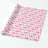 Girly dingen cadeau wrap cadeaupapier (Uitgerold)