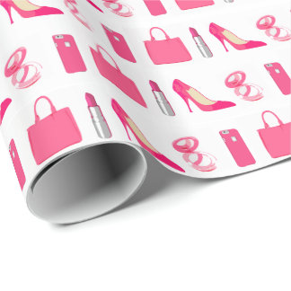 Girly dingen cadeau wrap cadeaupapier
