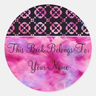 Girly Dit boek is van Sticker