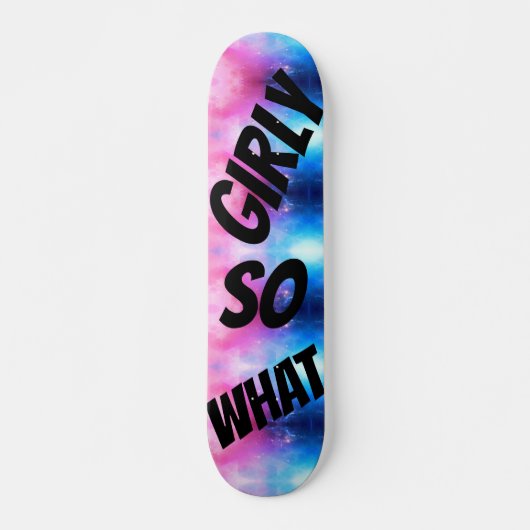 GIRLy dus wat Skateboard (Voorkant)