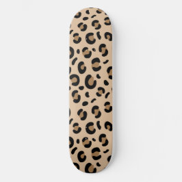Girly esthetische dierenprint skateboard