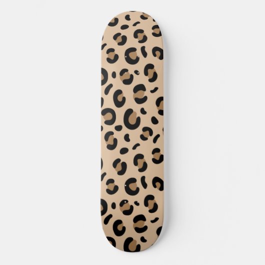 Girly esthetische dierenprint skateboard (Voorkant)
