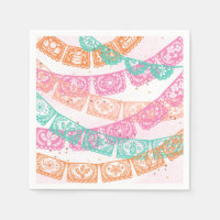 Girly Fiesta Party servetten