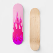 Girly Flame Skateboard (Voorkant)