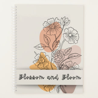 Girly floral esthetische dagelijkse gift voor haar planner
