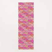 Girly Funny Pig Pattern Yogamat (Voorkant)