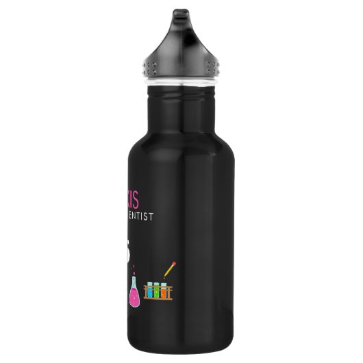 Girly Future Scientist Waterfles (Rechts)