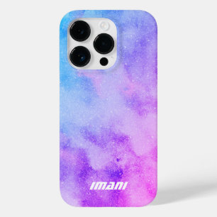 Girly Galaxy Sci-fi Name Case-Mate iPhone 14 Pro Hoesje
