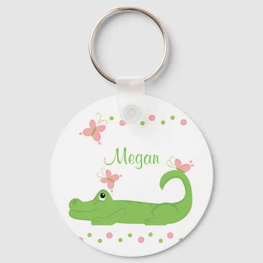 GIrly Gator Sleutelhanger (Voorkant)