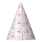 Girly Ghost beroemd gemaakt door Pink Bow Feesthoedjes (Achterkant)