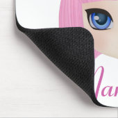 Girly Girl Marianne Custom Mousepad Muismat (Hoek)