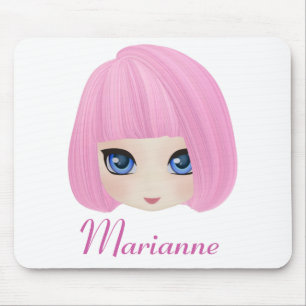 Girly Girl Marianne Custom Mousepad Muismat