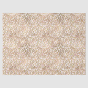 Girly Glam Goud Roze Leopard Print Tissuepapier