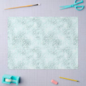 Girly Glam Mint Leopard Print Tissuepapier (Craft)