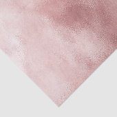 Girly Glam Roze Bruidsfeest Tissuepapier (Detail)
