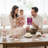 Girly Goose Birthday Party Invitation