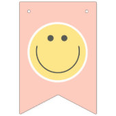 Girly Groovy Verjaardag Retro 2e Verjaardag Vlaggetjes (Eerste vlag)