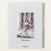  Girly Happiness Quote Pink Journal Planner (Achterkant)