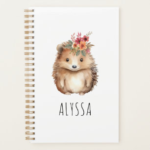 Girly Hedgehog Personnalisé
