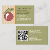 Girly Holistische Voeding Consultant Vrouwen Gezon Visitekaartje (Voorkant / Achterkant)
