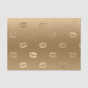  Girly Kisses Feminine Glam Sensual Lips Tissuepapier