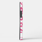 Girly Leopard Animal Print Pattern gepersonaliseer Case-Mate iPhone Case (Achterkant / Rechts)