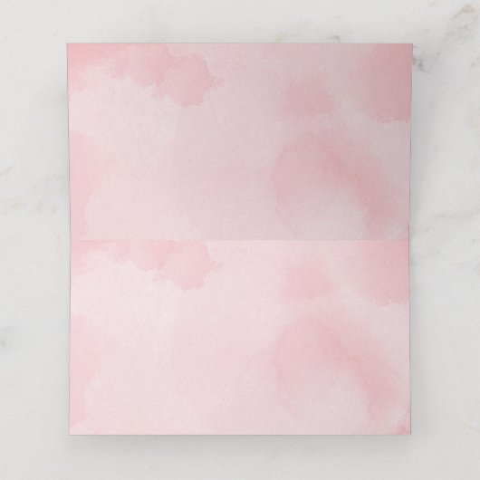 Girly Magical Garden Fairy Verjaardag Baby shower (Binnenkant ongevouwen)