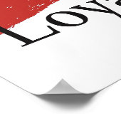 Girly Makeup Lover Loyalty Slogan Poster (Hoek)