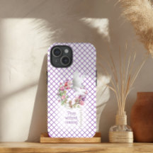 Girly Mauve White Line Matrix Sweet Pea Bible