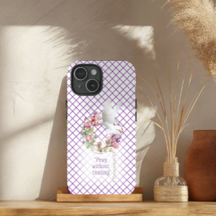 Girly Mauve White Line Matrix Zoete Erwten Bijbel