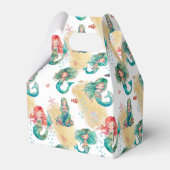 Girly Mermaid Pattern Bedankdoosjes (Voorkant Zijde)