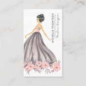 Girly New York Mode Designer Visitekaartje (Voorkant)