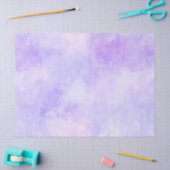 Girly Paars Pink Tie Dye Tissuepapier (Craft)