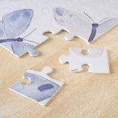 Girly Paarse lavendelvlinders Legpuzzel (Zijkant)