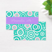 Girly Pastel Purple Mint Moderne Mariage tendance  (Bureau)